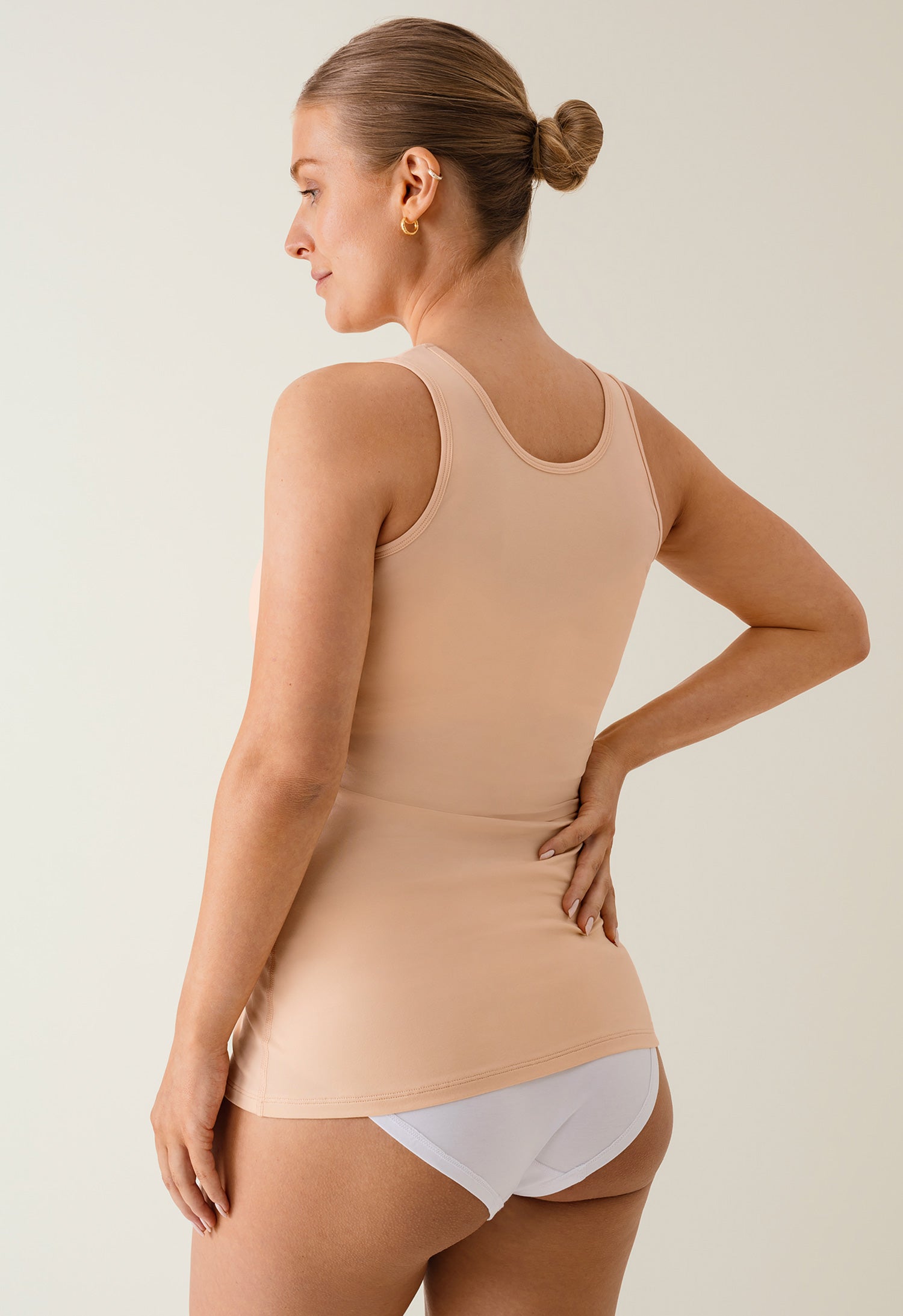 Essential nursing tank top - Beige/Apricot
