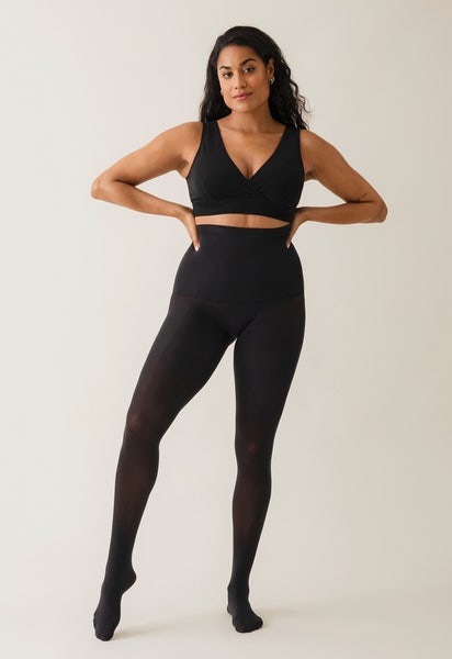 Supportive Curve Hugger tights - Black