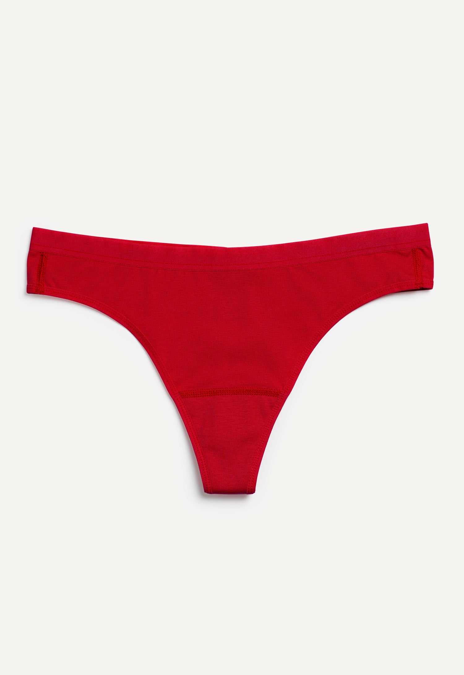 Period Underwear - Thong - Lightest flow - Red