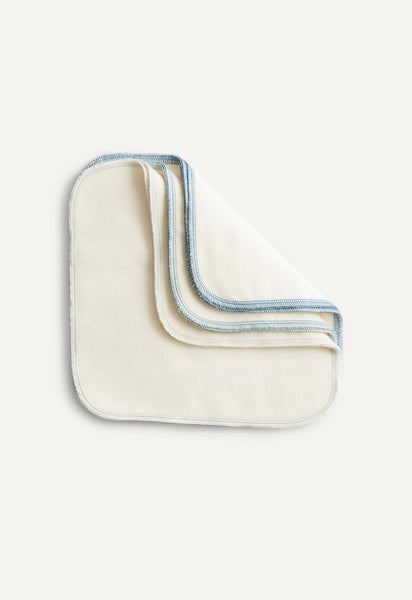 Reusable Cloth Wipes - Blue