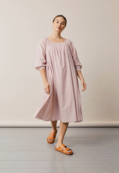 Poetess Dress Pebble