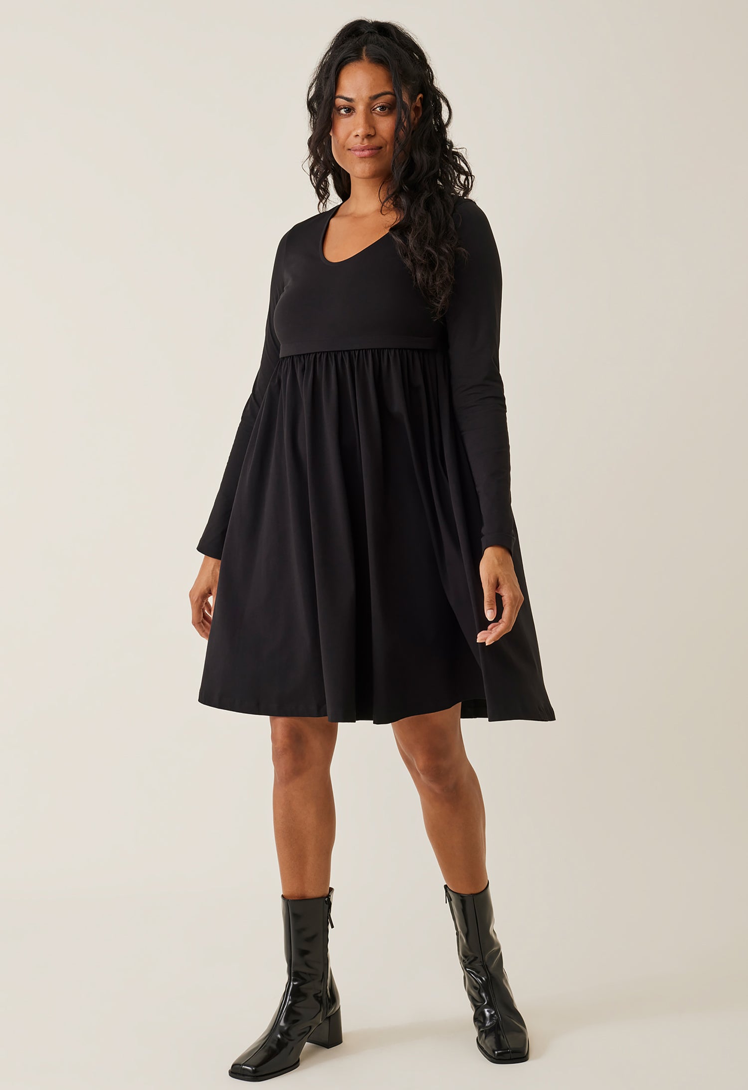Maternity babydoll dress - Black