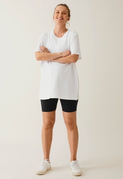 Maternity biker shorts - Black