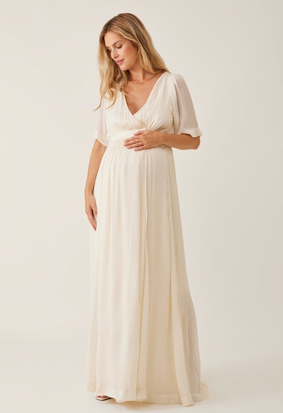 Maternity wedding dress - Ivory