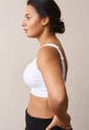 Firm wireless nursing bra 28D - 40G - White