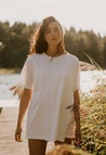 Oversized The Shirt - White