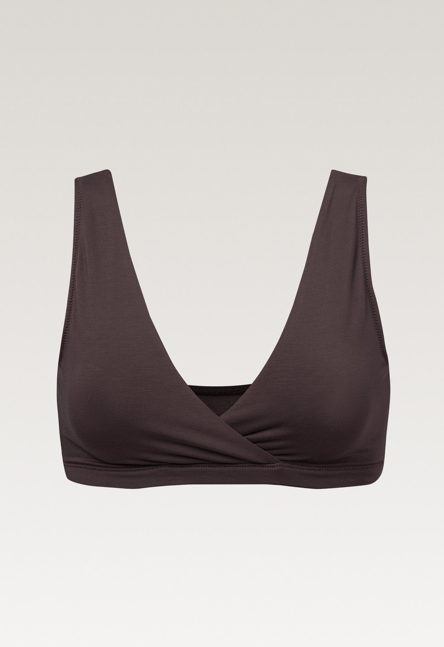 Soft nursing bra - Brown