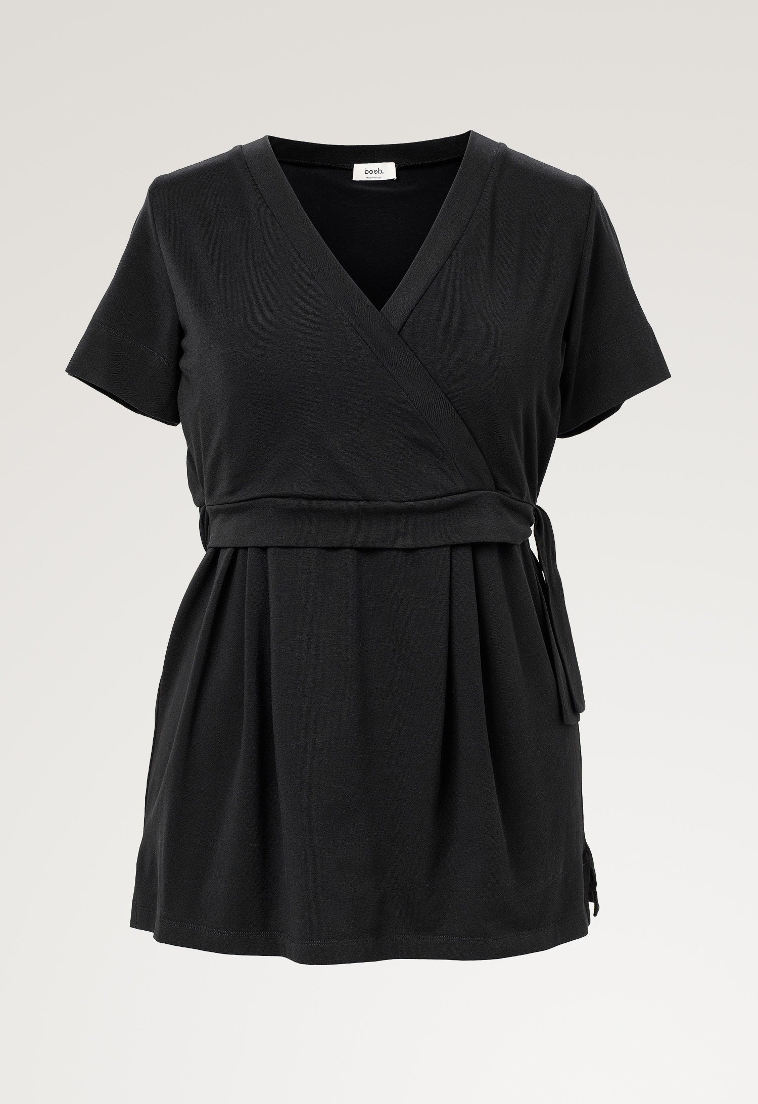 Nursing wrap top - Black